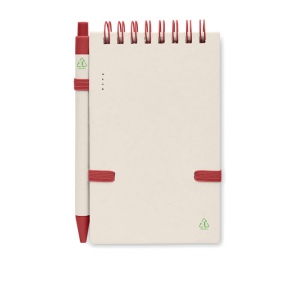 Carnet en carton de lait recycl - MITO SET 8