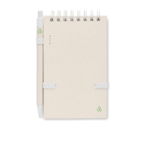 Carnet en carton de lait recycl - MITO SET 9