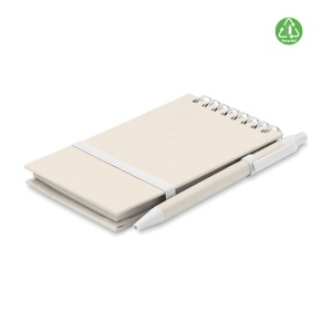 Carnet en carton de lait recycl - MITO SET 4