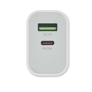 Chargeur 18W 2 ports, prise UE - PORT 4