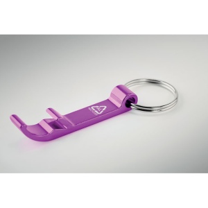 Porte-clés en aluminium recyclé - OVIKEY 38