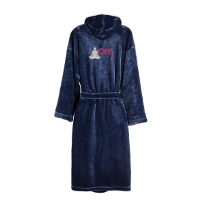 VINGA Peignoir de luxe en peluche RPET GRS Louis taille S-M 15