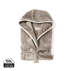VINGA Peignoir de luxe en peluche RPET GRS Louis taille S-M