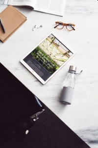 VINGA Bouteille d'eau 550 ml en verre Lean 15