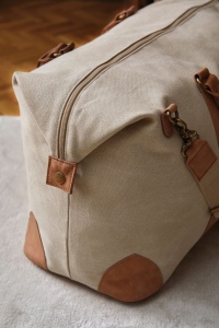 VINGA Duffle bag en toile recyclée RCS Bosler 22