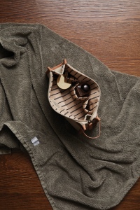 VINGA Trousse de toilette en toile recyclé GRS Bosler 18