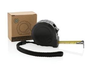Mètre 3M/16 mm en plastique recyclé RCS avec bouton d'arrêt 5