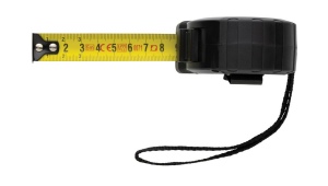 Mètre 5M/19mm en plastique recyclé RCS avec bouton d'arrêt 6