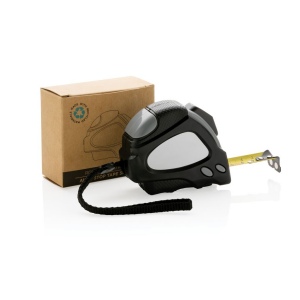 Mètre ruban Auto stop 5M/19mm en plastique recyclé RCS 5