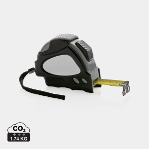 Mètre ruban Auto stop 8M/25mm en plastique recyclé RCS 2