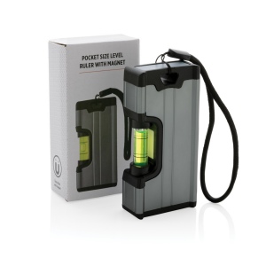 Règle de poche avec niveau et aimant 7
