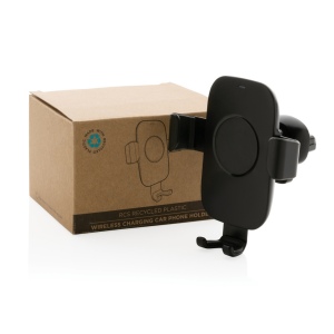 Support voiture avec chargeur 10W en plastique recyclé RCS 5