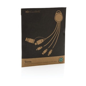 Câble de chargement 6-en-1 en aluminium recyclé RCS Terra 9