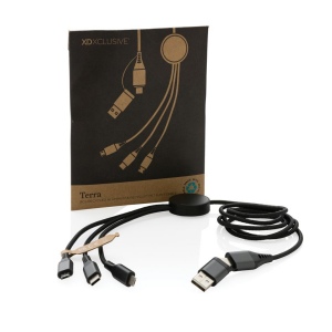 Câble 60W 120cm 6-en-1 en aluminium recyclé RCS Terra 4