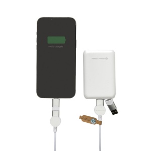 Câble Oakland 6-in-1 à charge 45W en plastique recyclé RCS 18