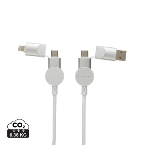 Câble Oakland 6-in-1 à charge 45W en plastique recyclé RCS 3