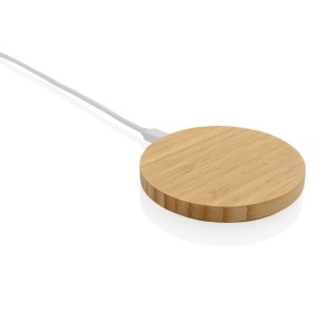 Chargeur sans fil 15W en bambou 3