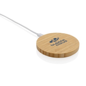 Chargeur sans fil 15W en bambou 6