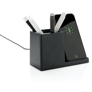 Chargeur 10W avec porte-stylo en ABS recyclé RCS Ontario 5