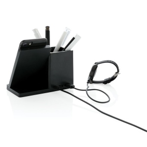 Chargeur 10W avec porte-stylo en ABS recyclé RCS Ontario 7