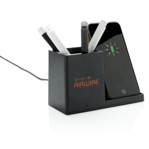 Chargeur 10W avec porte-stylo en ABS recyclé RCS Ontario 9