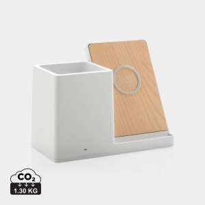 Chargeur 10W avec porte-stylo en ABS recyclé RCS Ontario 3