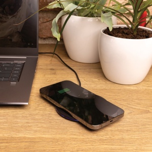 Chargeur rapide sans fil 15W en plastique recyclé RCS 7