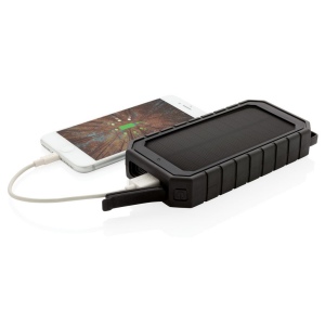 Powerbank solaire 10.000mAh et 10W en plastique recyclé RCS 5