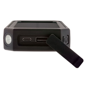Powerbank solaire 10.000mAh et 10W en plastique recyclé RCS 8