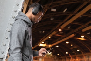 Casque audio en plastique recyclé RCS Urban V Palo Alto 14