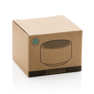 Enceinte 3W en bambou et ABS RCS 16