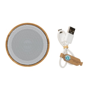 Enceinte 3W en bambou et ABS RCS 12
