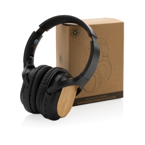 Casque sans fil pliable en bambou et plastique RCS Elite 12