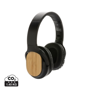 Casque sans fil pliable en bambou et plastique RCS Elite 2