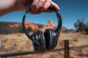 Casque sans fil pliable en plastique recyclé RCS Elite 12