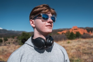 Casque sans fil pliable en plastique recyclé RCS Elite 10