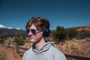 Casque sans fil pliable en plastique recyclé RCS Elite 11