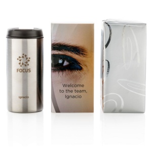 Mug Metro en acier inoxydable recyclé RCS 26