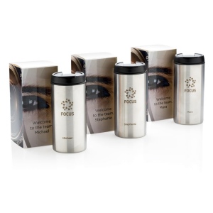 Mug Metro en acier inoxydable recyclé RCS 27
