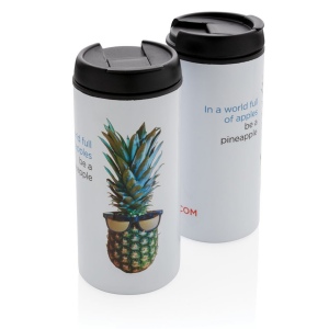 Mug Metro en acier inoxydable recyclé RCS 41