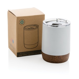 Petite tasse à café en liège et acier recyclé RCS 23
