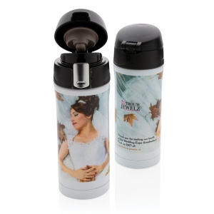 Mug 300ml  EASY LOCK en acier inoxydable recyclé RCS 38