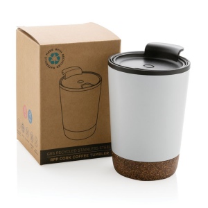 Tasse à café en liège et en acier inoxydable GRS 15