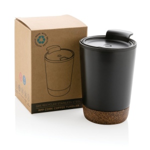 Tasse à café en liège et en acier inoxydable GRS 9