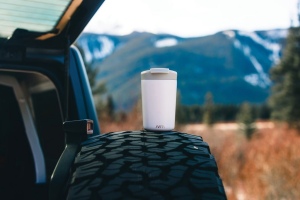 Mug 300ml en acier recyclé RCS Avira Alya 77