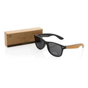 Lunettes de soleil en PC recyclé GRS avec liège 8