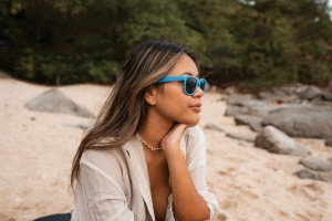 Lunettes de soleil en plastique PP recyclé RCS 28