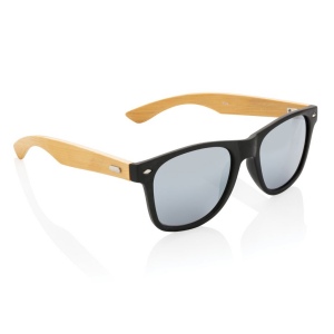 Lunettes de soleil en bambou et plastique recyclé RCS 5