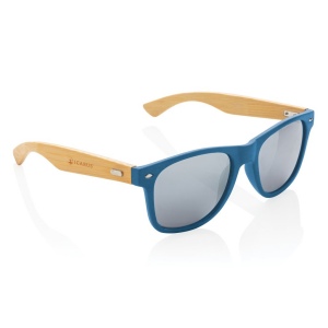 Lunettes de soleil en bambou et plastique recyclé RCS 17