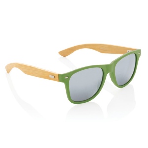 Lunettes de soleil en bambou et plastique recyclé RCS 19